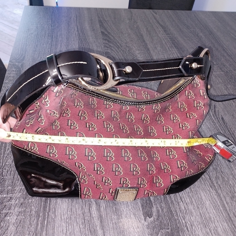 Dooney & Bourke - Used-  Full Size Canvas Purse - Picture 15 of 16